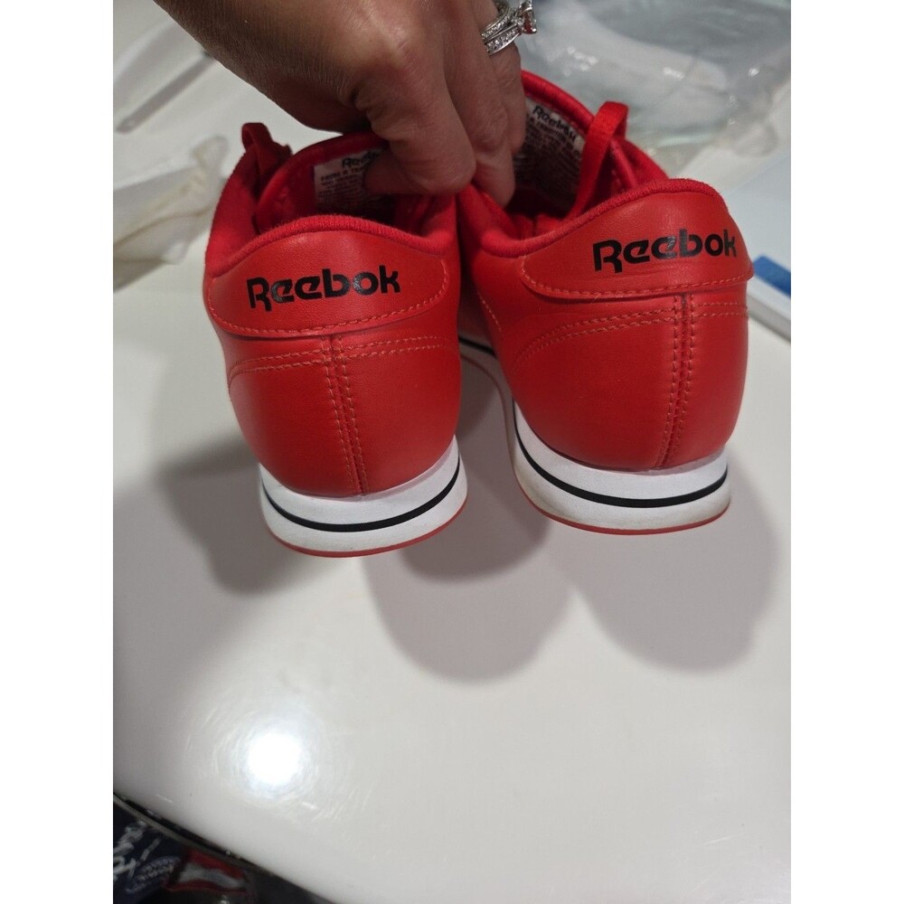 Reebok Women's Classics Princess J95025 Red Casual Shoes Sneakers Size 7.5 SB2 - Picture 7 of 8